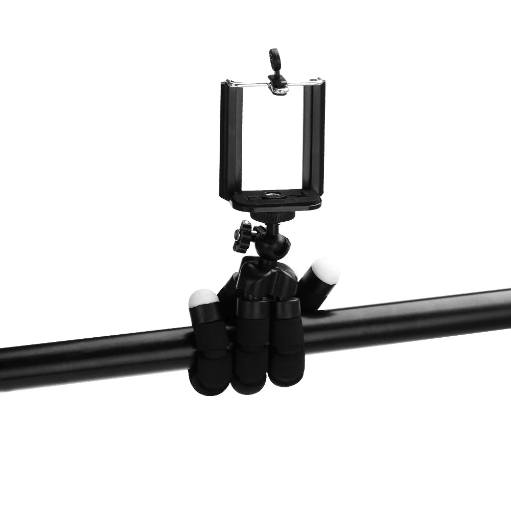 Trípodes trípode para teléfono Soporte para cámara móvil Clip para teléfono inteligente Monopod trípode soporte pulpo mini trípode para teléfono