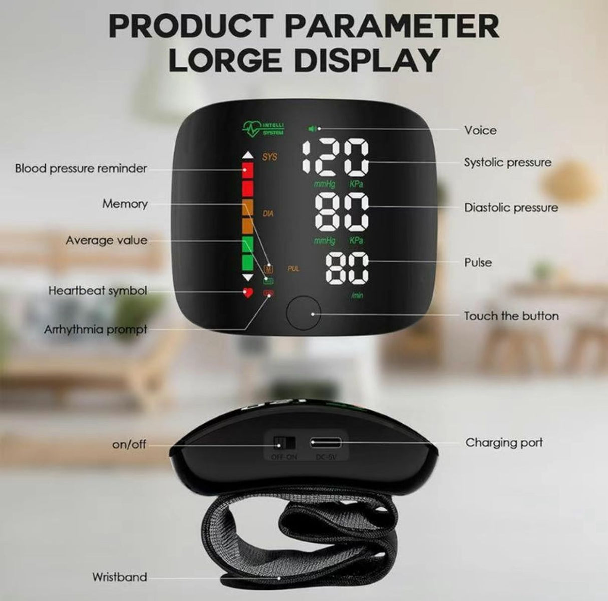 Wrist BP Monitor - V.I.P Digital Presence