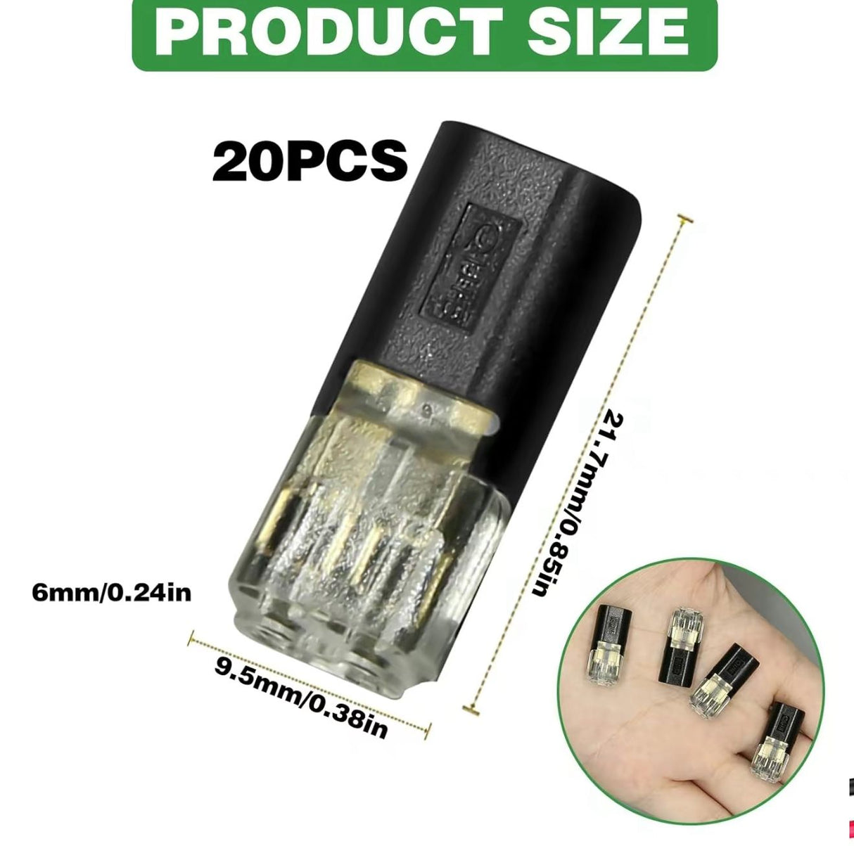 Conector de tira de bloqueo