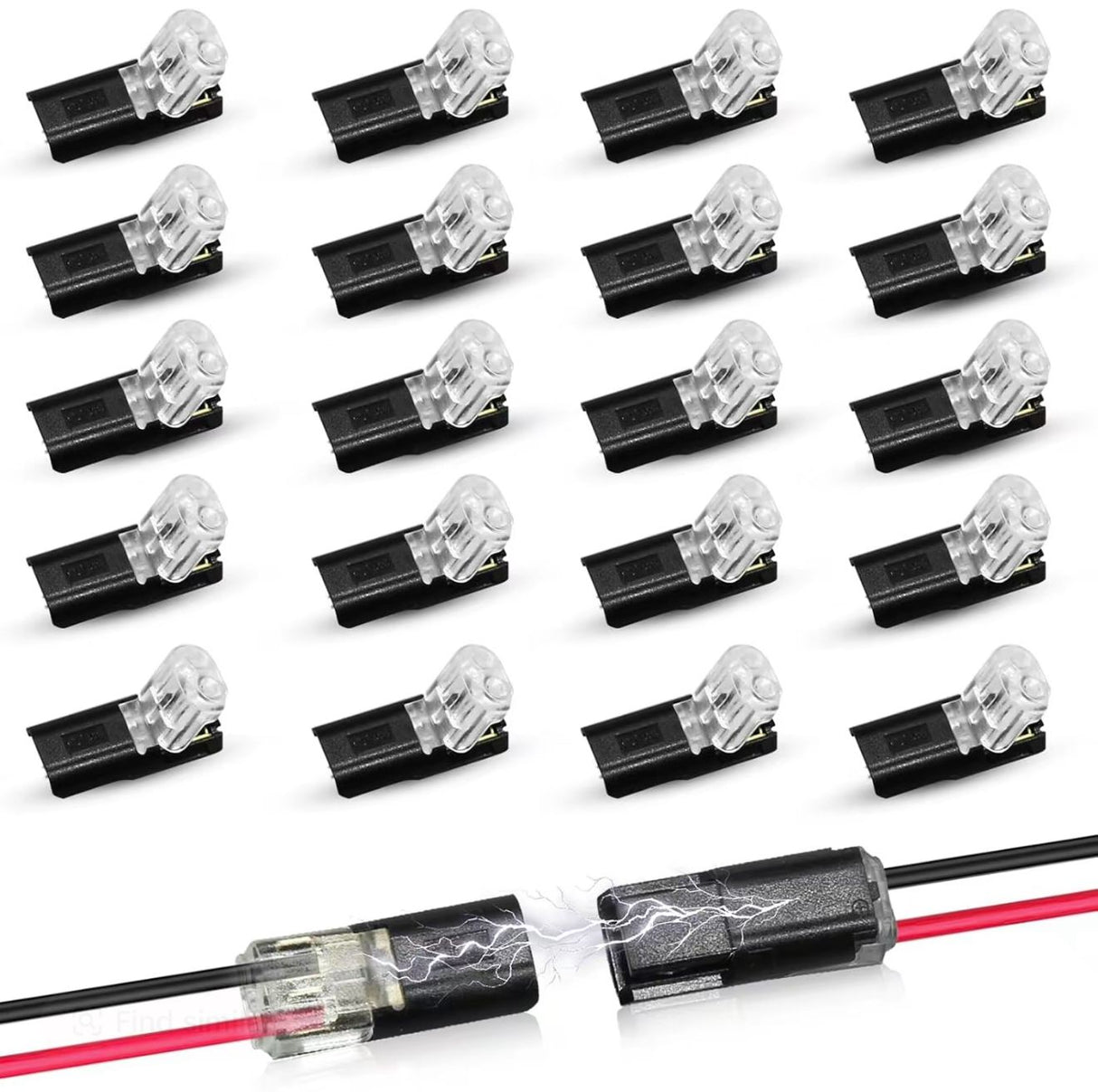 Conector de tira de bloqueo