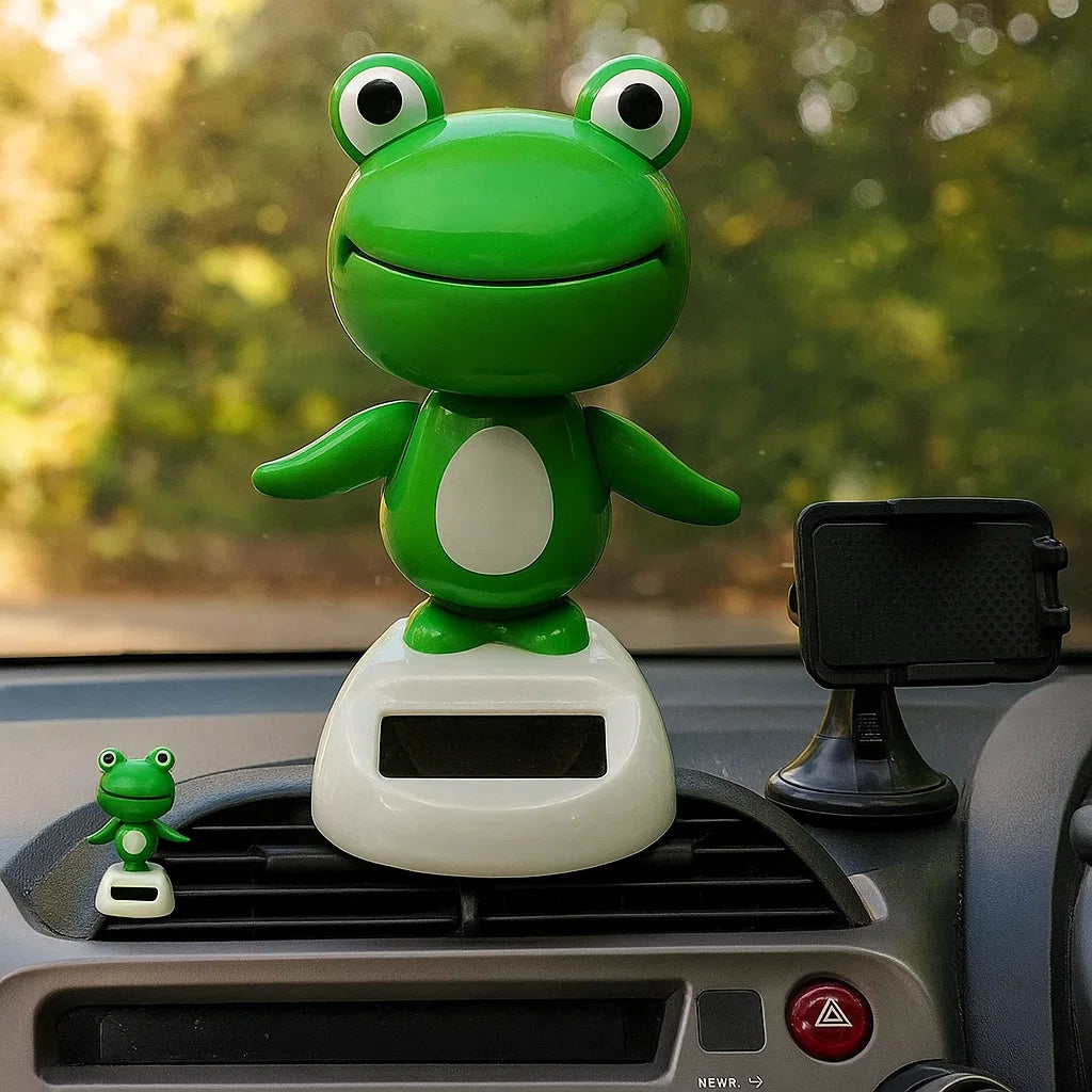 FrogDance Solar Bobblehead - V.I.P Digital Presence