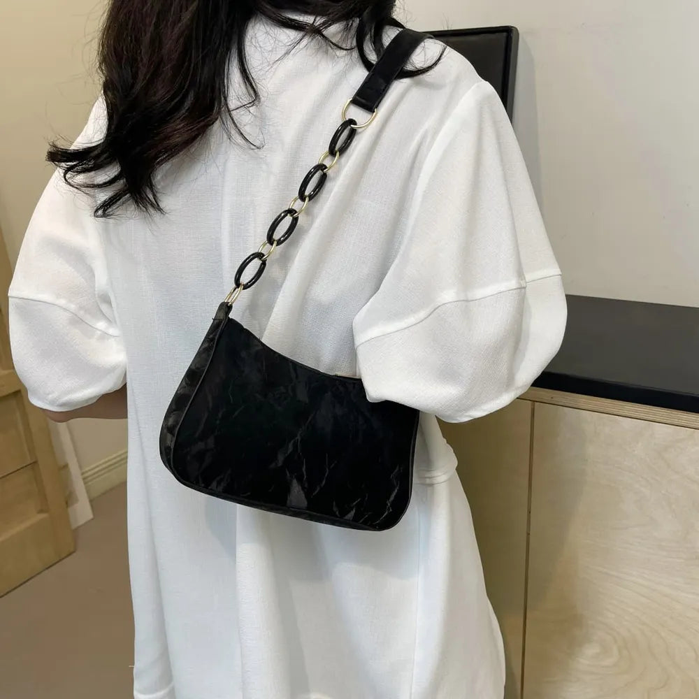 Bow PU Leather Shoulder Bag - V.I.P Digital Presence