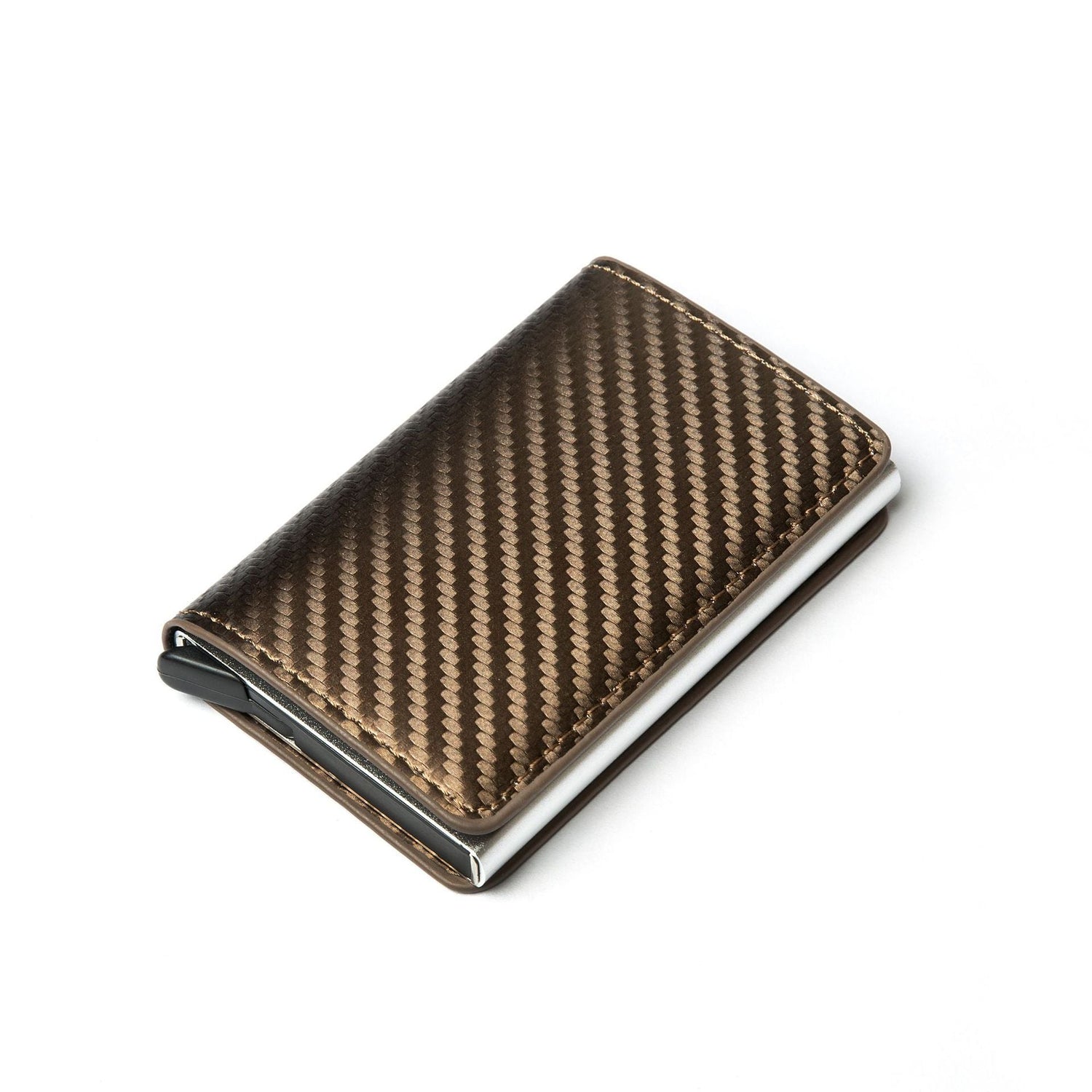 Carbon Fiber Anti-Magnetic Card Case Aluminum Alloy Card Box RFID Anti-Magnetic Wallet Card Holder - V.I.P Digital Presence