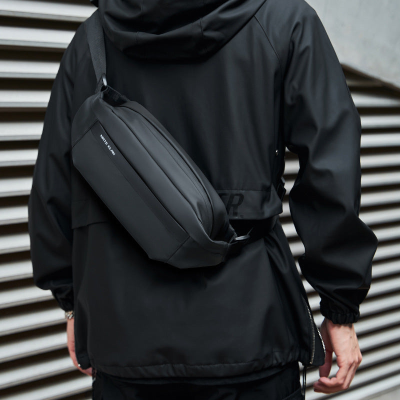 Chest bag men's small shoulder bag multifunctional trendy crossbody bag commuter mailman shoulder bag waist bag backpack - V.I.P Digital Presence