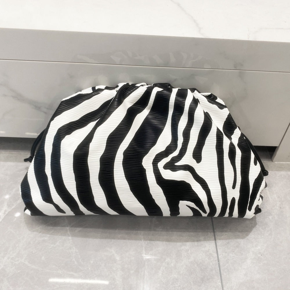 Cloud Bag Zebra Pattern Single Shoulder Crossbody Bag Small Bag Handheld Banquet Bag - V.I.P Digital Presence