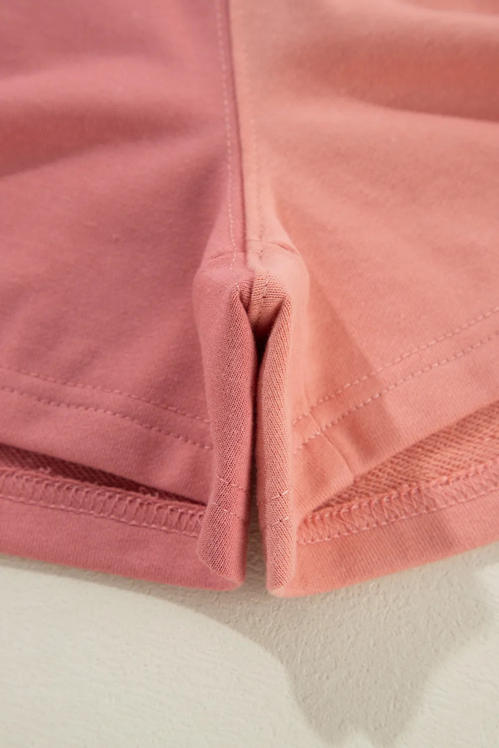 Color Block Round Neck Top and Shorts Set - V.I.P Digital Presence