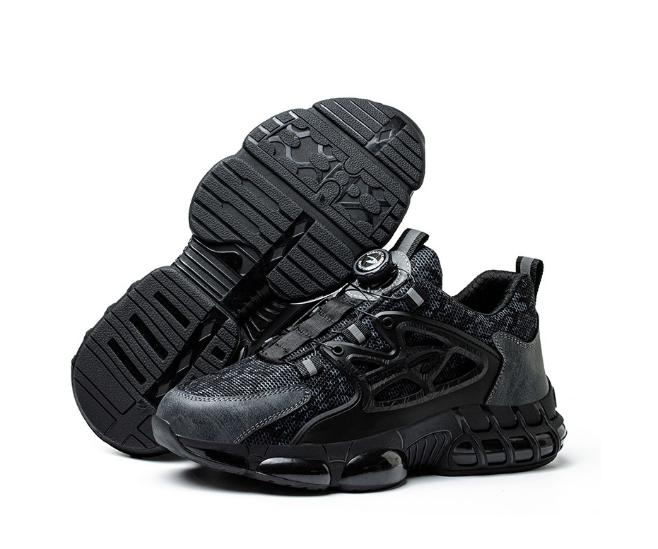 Comfortable rebound safety shoes with steel toe caps for puncture protection low cut work safety shoes for all seasons - V.I.P Digital Presence