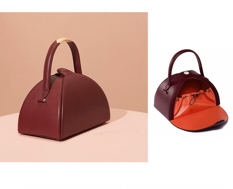 Cross shoulder Half circle Bag Handbag Single shoulder Trendy Cross shoulder Bag - V.I.P Digital Presence