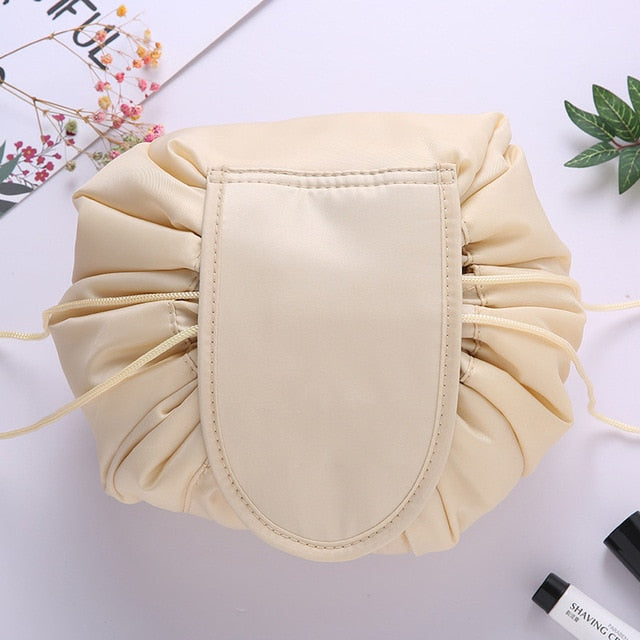 Do Not Miss Drop ship Women Drawstring Cosmetic Bag travel Organizer bag pouch Make Up Case Storage Makeup Bag Toiletry bag - V.I.P Digital Presence
