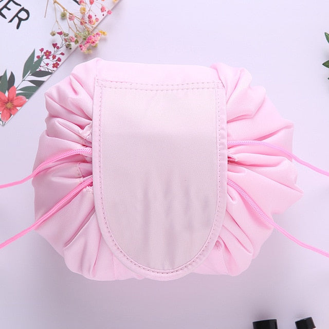 Do Not Miss Drop ship Women Drawstring Cosmetic Bag travel Organizer bag pouch Make Up Case Storage Makeup Bag Toiletry bag - V.I.P Digital Presence