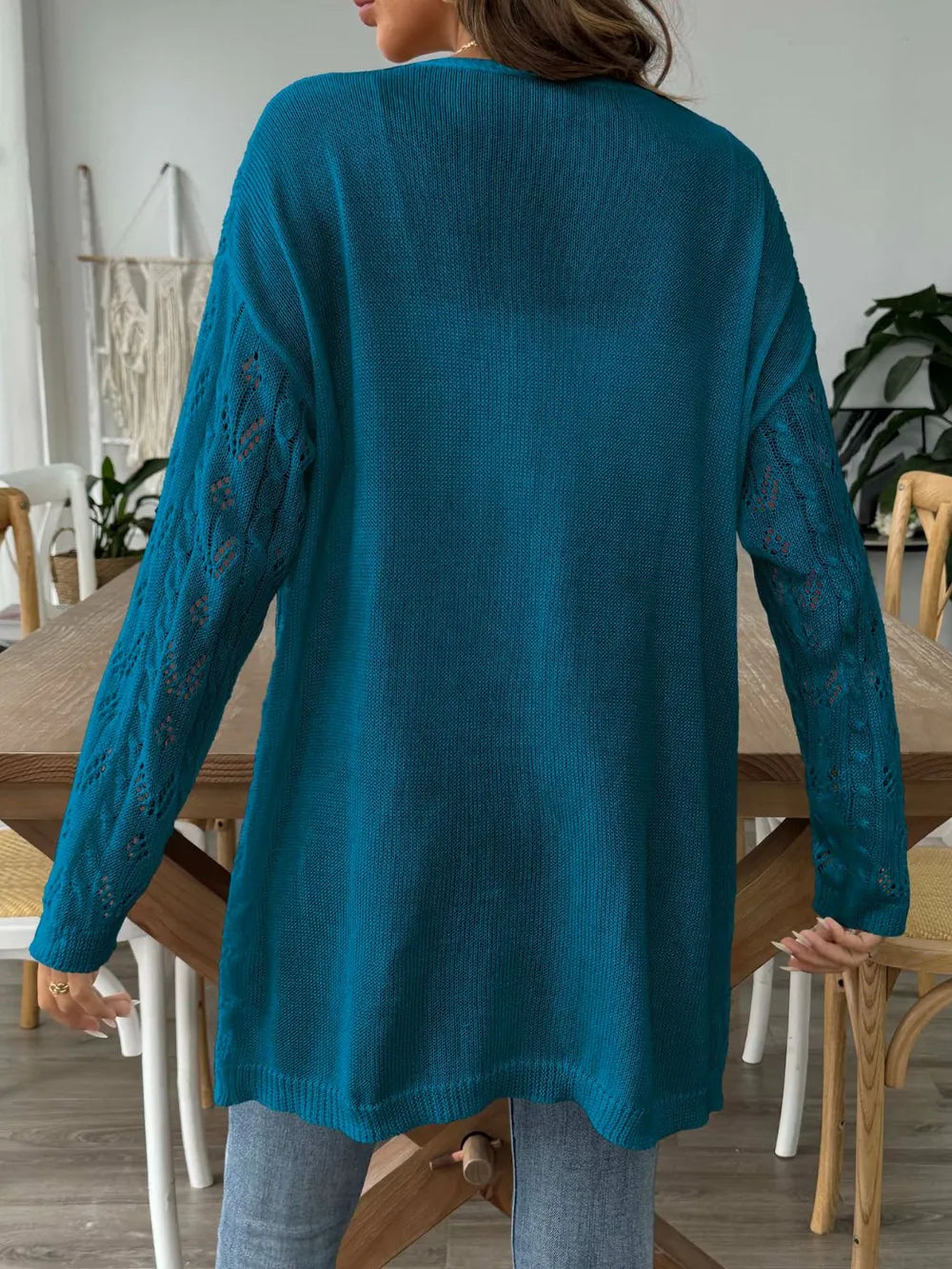 Hollow woven sweater without buttons air-conditioned sweater casual jacket - V.I.P Digital Presence