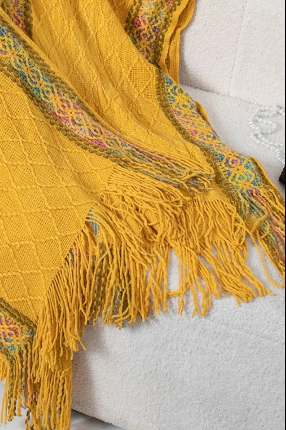 Hooded tassel cloak sweater shawl women's coat - V.I.P Digital Presence