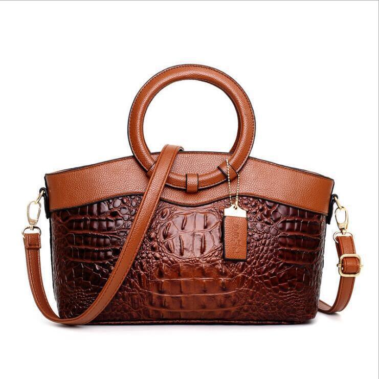 Ladies' handbag European and American style fashion ring single shoulder diagonal cross bag - V.I.P Digital Presence