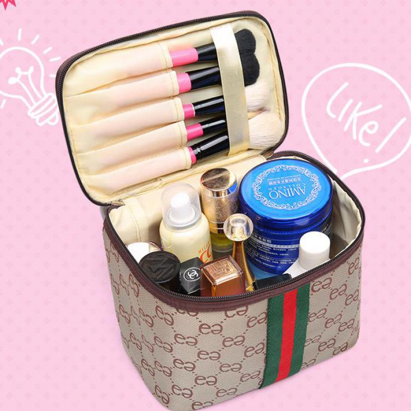 ladies portable cosmetic bag large-capacity storage bag female travel cosmetic case simple wash bag - V.I.P Digital Presence