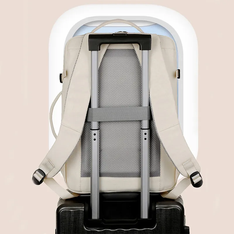 Large Capacity Backpack For Women Men Multiple Pockets And Zippers Versatile Computer Bags Business Travel Backpack - V.I.P Digital Presence