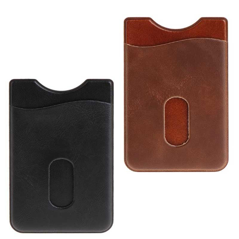 Leather Card Holder Sticker 3M Adhesives Credit ID Card Mobile Phone Back Pocket Wallet Case Stickers Bag Pouch - V.I.P Digital Presence