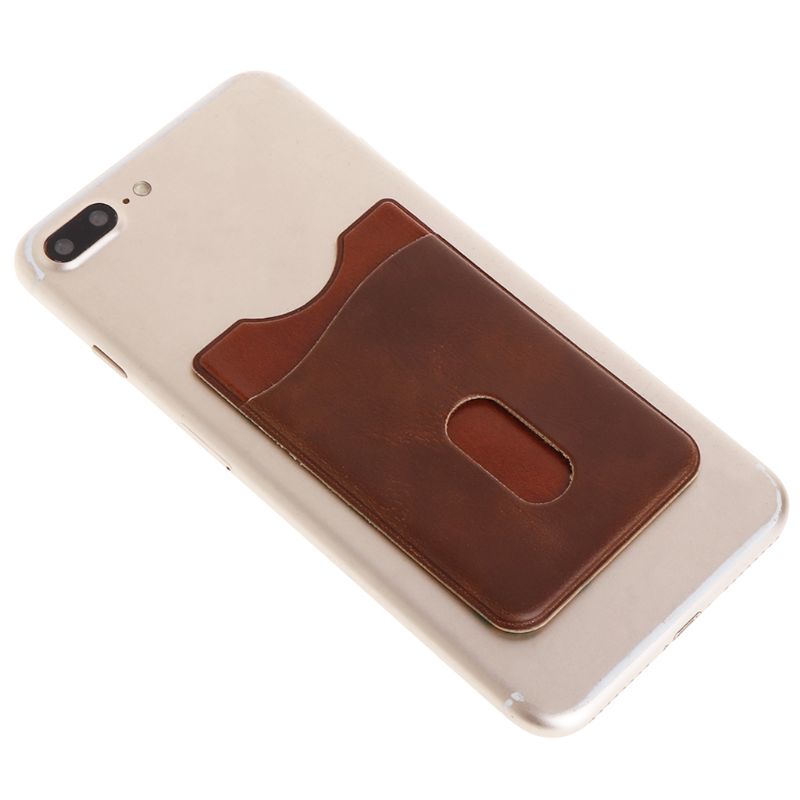 Leather Card Holder Sticker 3M Adhesives Credit ID Card Mobile Phone Back Pocket Wallet Case Stickers Bag Pouch - V.I.P Digital Presence