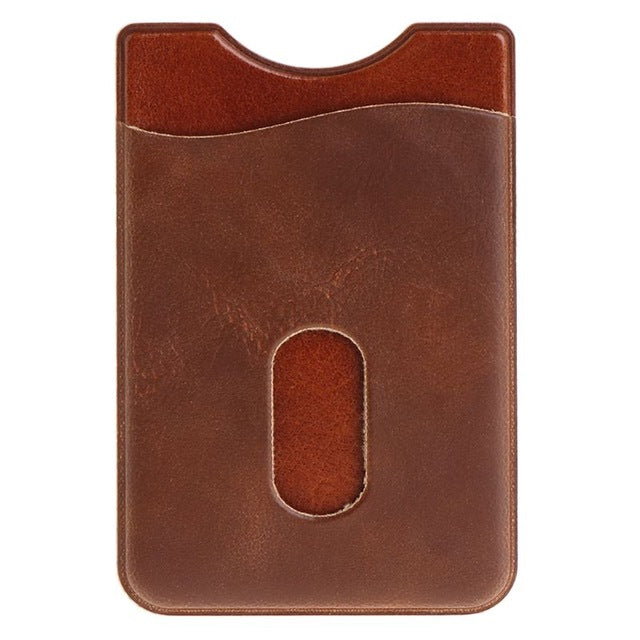 Leather Card Holder Sticker 3M Adhesives Credit ID Card Mobile Phone Back Pocket Wallet Case Stickers Bag Pouch - V.I.P Digital Presence