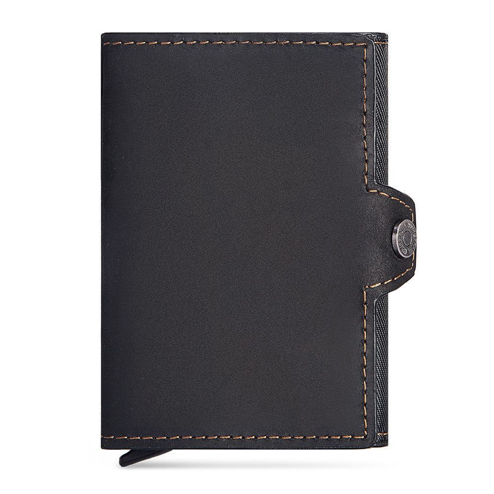 Leather Men's Card Holder Card Case European and American Leather Coin Purse Card Holder - V.I.P Digital Presence