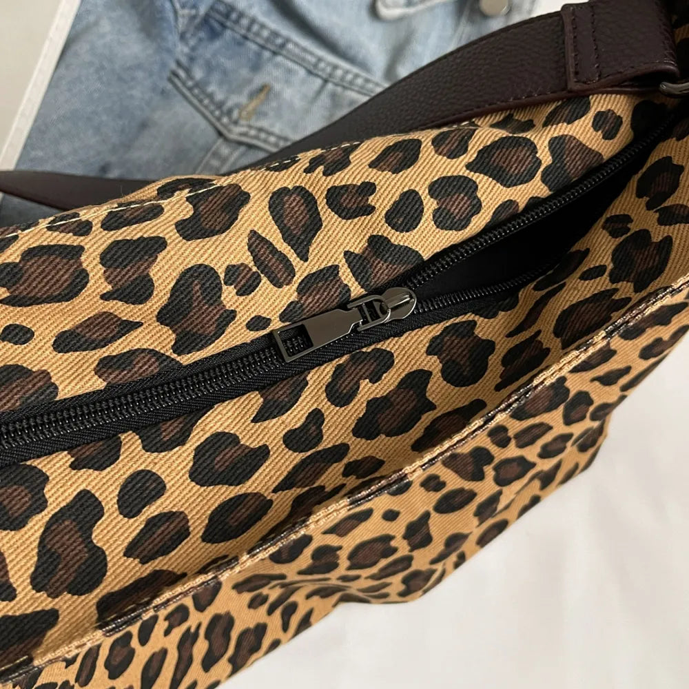 Leopard Adjustable Strap Tote Bag - V.I.P Digital Presence