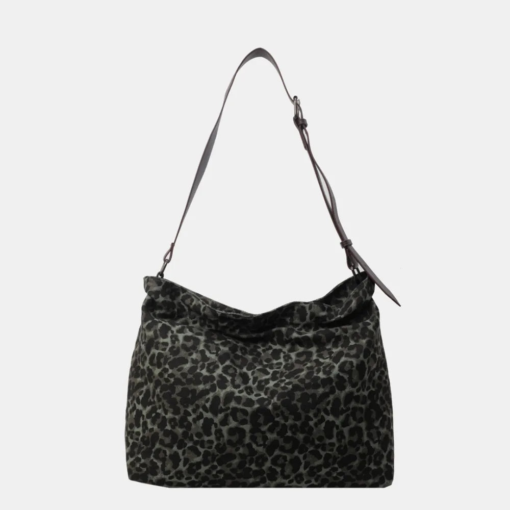 Leopard Adjustable Strap Tote Bag - V.I.P Digital Presence