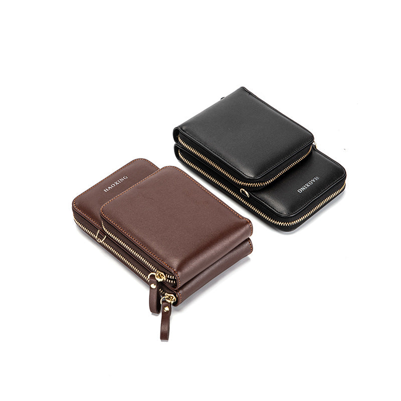 Men's Shoulder Bag Multifunctional Outdoor Sports Satchel Trend Brand Fashion Vertical Mobile Phone Bag - V.I.P Digital Presence