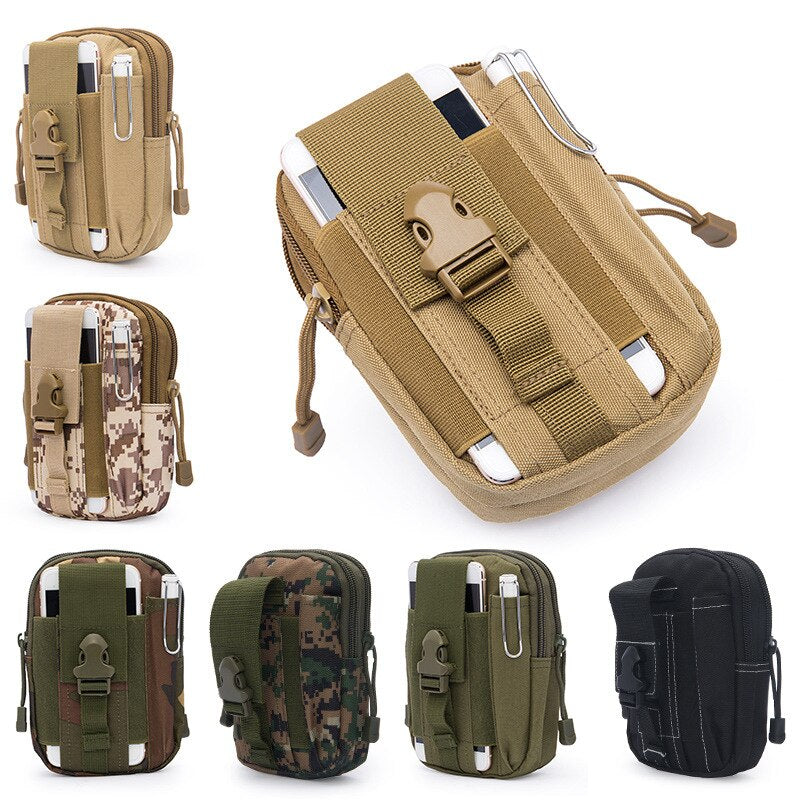 Men Waist Pack Bum Bag Pouch Waterproof Military Belt Waist Packs Molle Nylon Mobile Phone Wallet Travel Bag - V.I.P Digital Presence