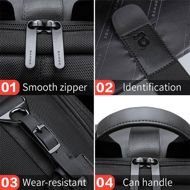 New BANGE Backpack Men's Casual Business Backpack Travel Large Capacity Backpack Student Schoolbag Backpack - V.I.P Digital Presence