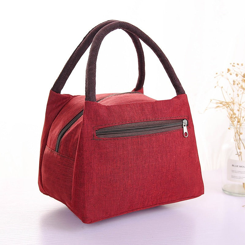 New Oxford Cloth Portable Bag Portable Folding Portable Lunch Box Bag Lunch Bag Thermal Insulation Bag Picnic Bag - V.I.P Digital Presence