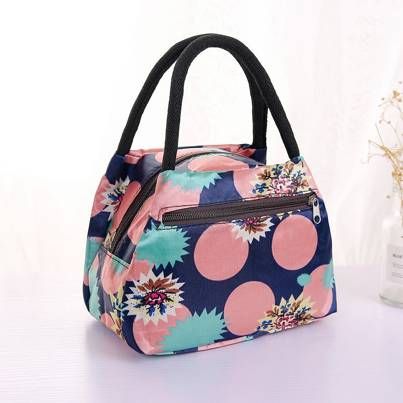 New Oxford Cloth Portable Bag Portable Folding Portable Lunch Box Bag Lunch Bag Thermal Insulation Bag Picnic Bag - V.I.P Digital Presence
