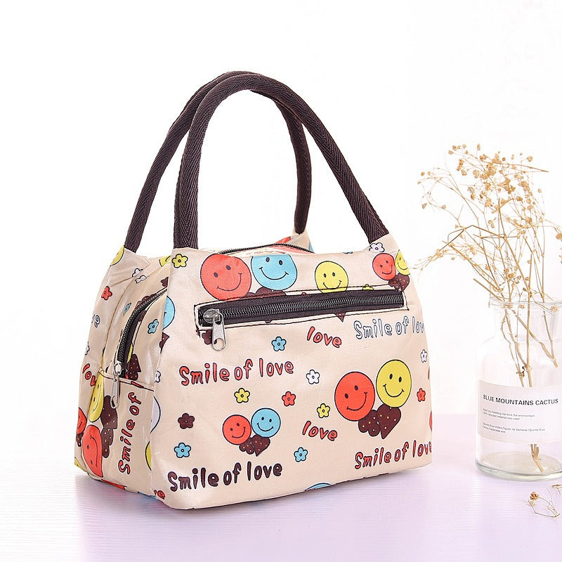 New Oxford Cloth Portable Bag Portable Folding Portable Lunch Box Bag Lunch Bag Thermal Insulation Bag Picnic Bag - V.I.P Digital Presence