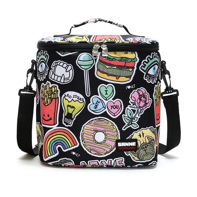 New thermal insulation bag outdoor large capacity picnic ice bag Oxford cloth portable lunch bag PVC - V.I.P Digital Presence