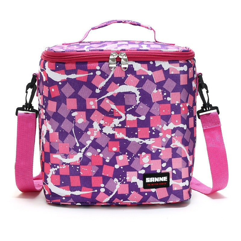 New thermal insulation bag outdoor large capacity picnic ice bag Oxford cloth portable lunch bag PVC - V.I.P Digital Presence