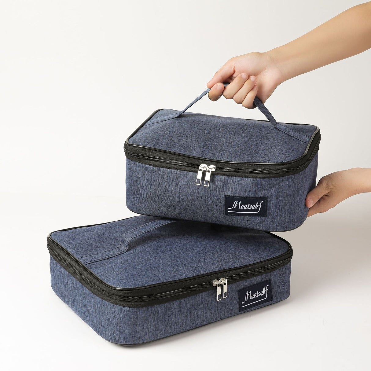 New Type Portable Aluminum Foil Thickened Bento Bag Students Carry Lunch Box Bag, Thermal Insulation, Lunch Picnic Bag - V.I.P Digital Presence