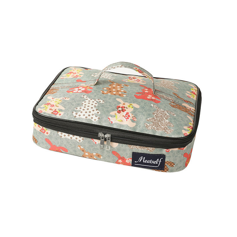 New Type Portable Aluminum Foil Thickened Bento Bag Students Carry Lunch Box Bag, Thermal Insulation, Lunch Picnic Bag - V.I.P Digital Presence