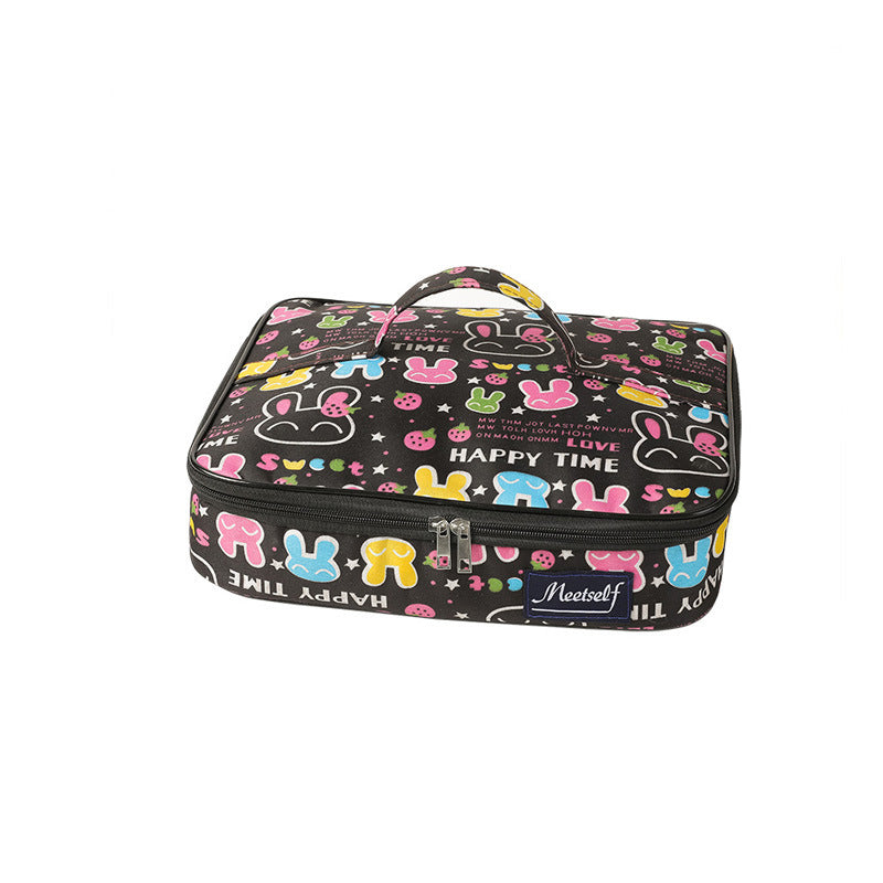 New Type Portable Aluminum Foil Thickened Bento Bag Students Carry Lunch Box Bag, Thermal Insulation, Lunch Picnic Bag - V.I.P Digital Presence