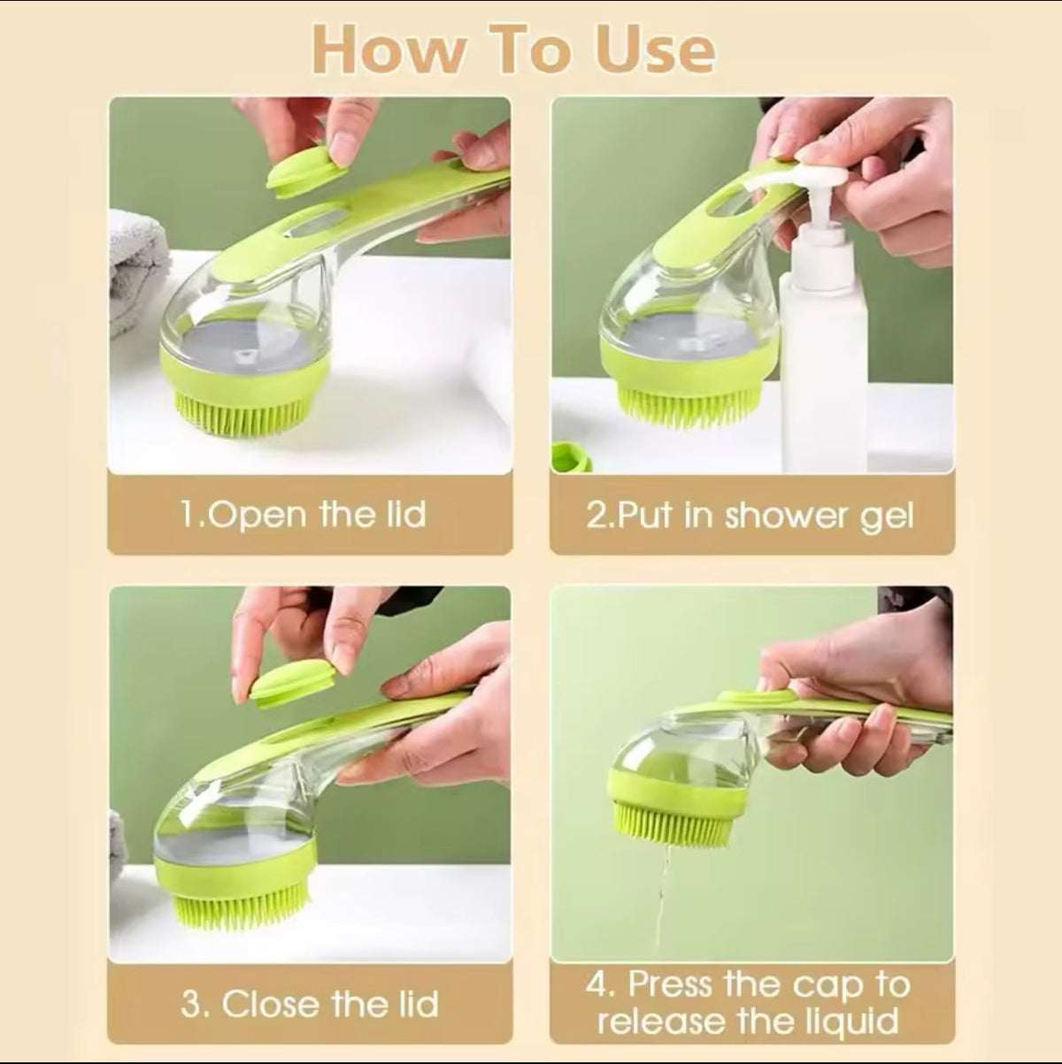 Pet Shower Brush - V.I.P Digital Presence
