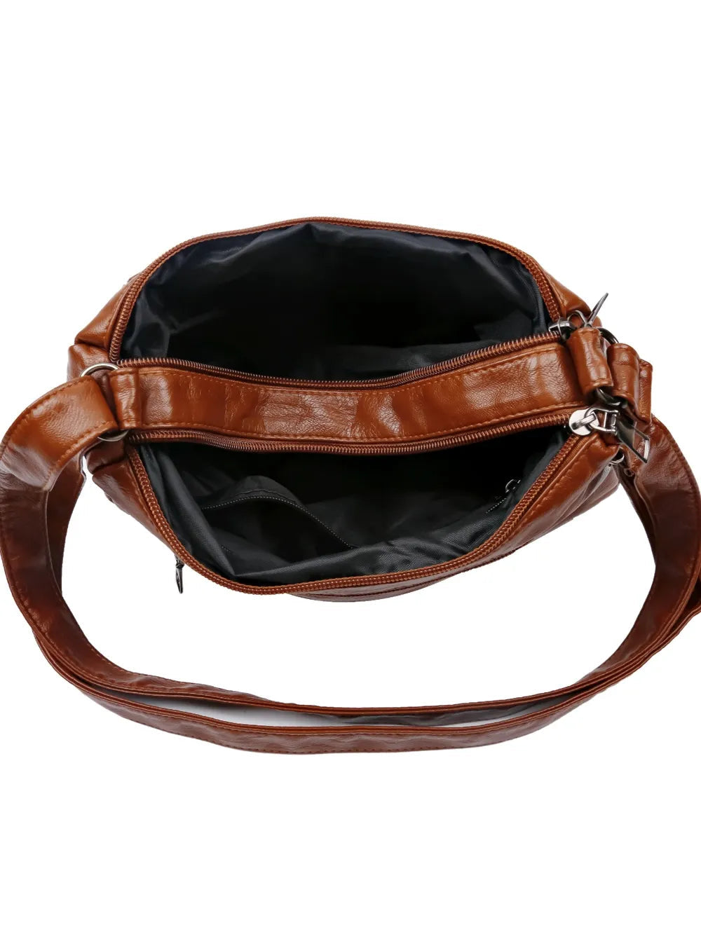 PU Leather Adjustable Strap Shoulder Bag - V.I.P Digital Presence