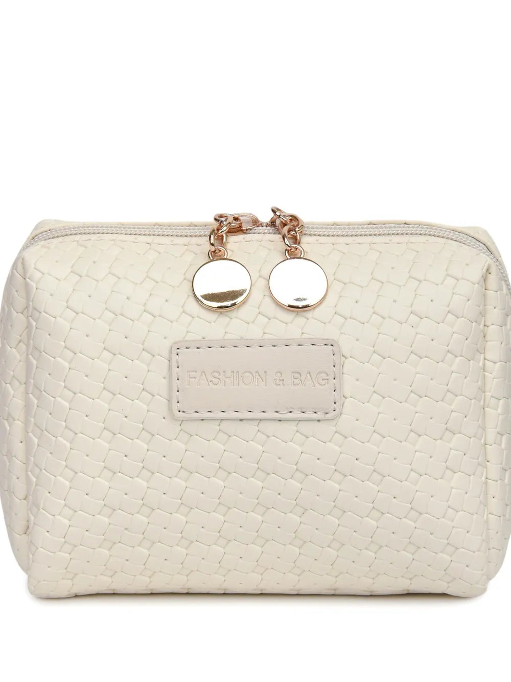 PU Leather Woven Clutch - V.I.P Digital Presence