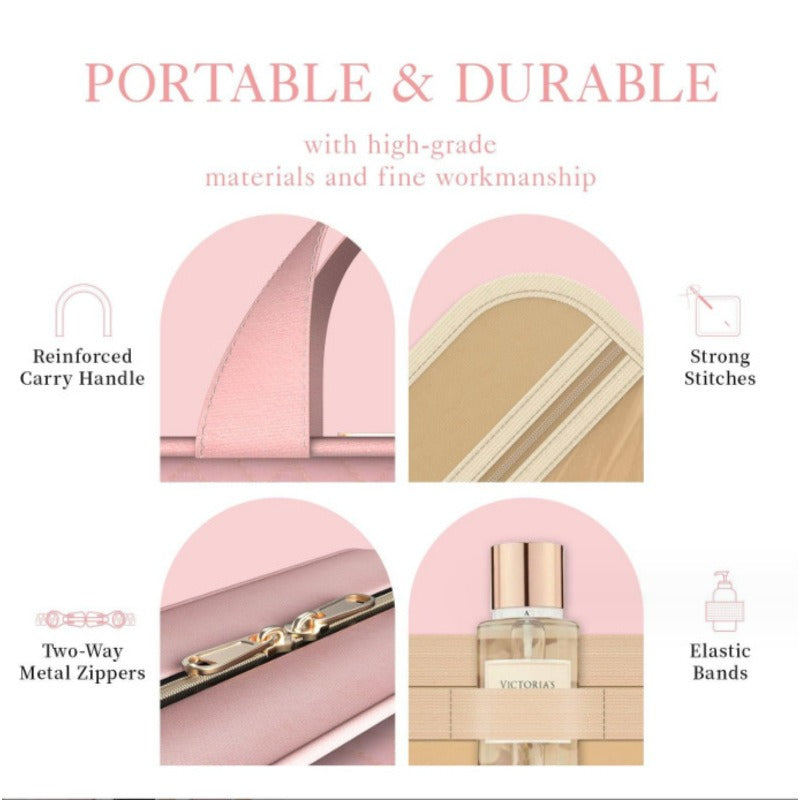 Travel toiletry bag with hook portable makeup bag travel ladies' toiletry bag hand-held toiletry bag - V.I.P Digital Presence