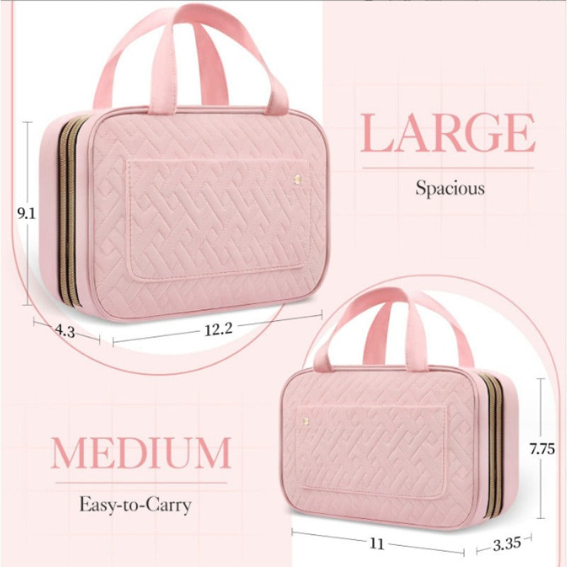 Travel toiletry bag with hook portable makeup bag travel ladies' toiletry bag hand-held toiletry bag - V.I.P Digital Presence