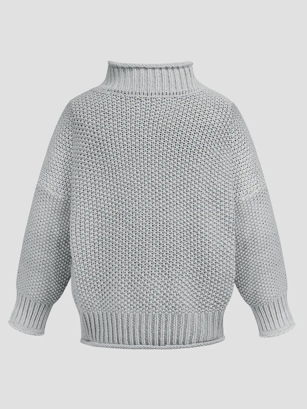 Turtleneck Long Sleeve Sweater - V.I.P Digital Presence