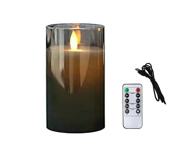USB Rechargeable LED Pillar Candles - V.I.P Digital Presence