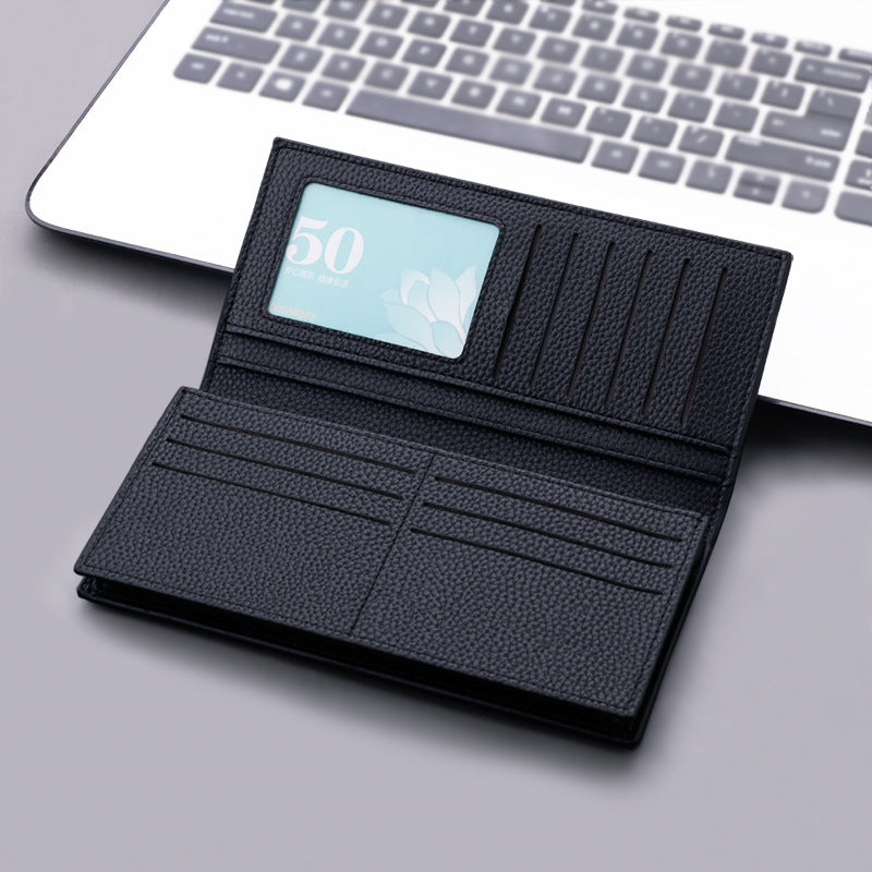Wallet Men's Long Section Young People Thickened Large Capacity Wallet Suit Bag Plus Simple Men's Wallet - V.I.P Digital Presence