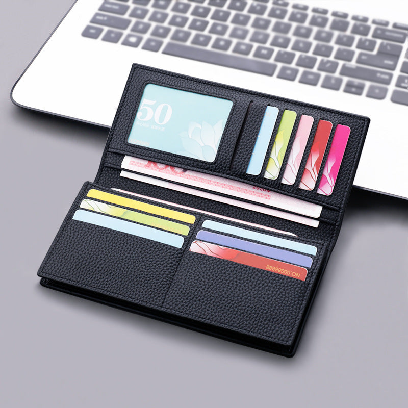 Wallet Men's Long Section Young People Thickened Large Capacity Wallet Suit Bag Plus Simple Men's Wallet - V.I.P Digital Presence