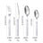 French Rivet ABS Handle Hotel Western Tableware Steak Knife Butter Knife Set - V.I.P Digital Presence
