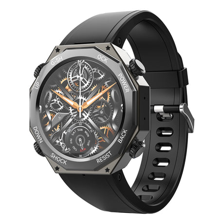 M1 Rugged Sports Smart Watch 1.45 inch 600mAH Outdoor Sports 5ATM Waterproof - V.I.P Digital Presence