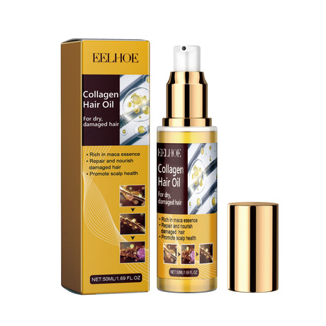 Maca Essence Repair Collagen, Repair Bifurcate Improve Hair Moist Smooth The Hair Essence - V.I.P Digital Presence