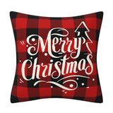 Black and red checkered car letter pillow cover, Amazon home sofa cushion cover, holiday pillow - V.I.P Digital Presence