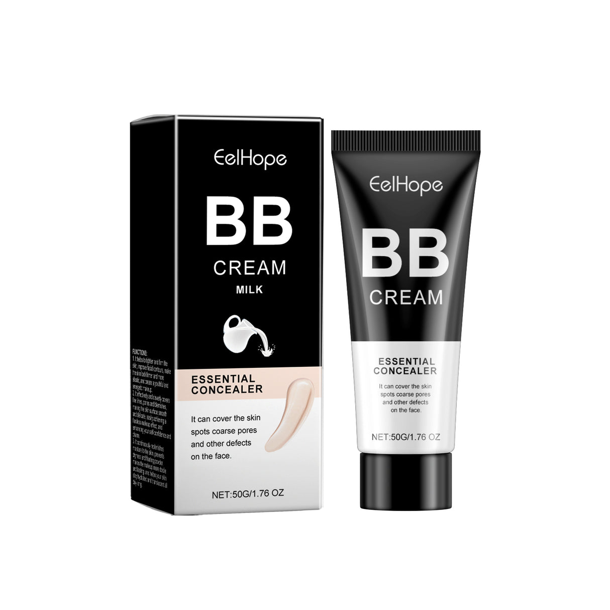 Concealer Bb Cream Series Oil Control Lightweight Concealer Brightening Skin Daily Lazy Skin Bb Cream - V.I.P Digital Presence